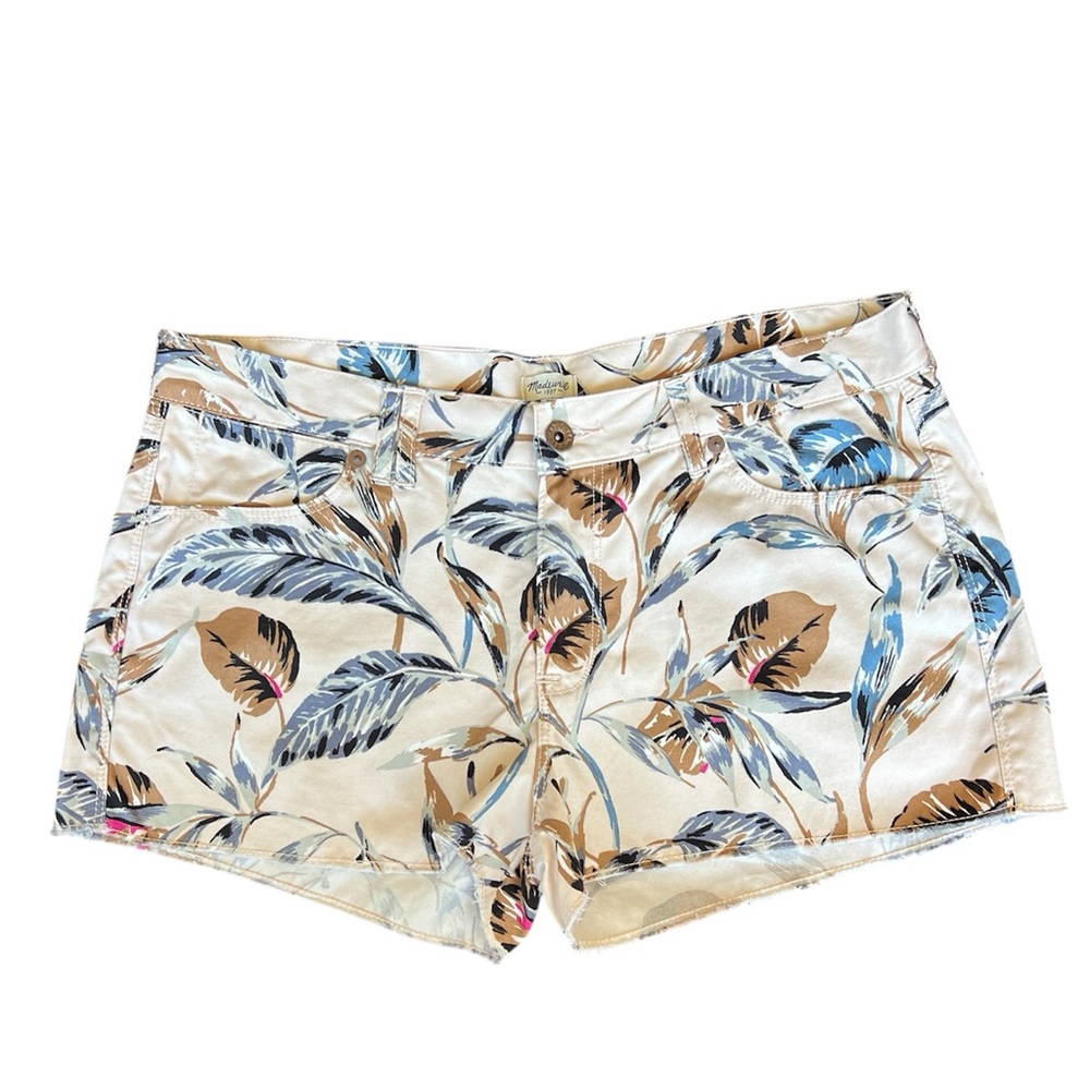 Madewell floral shorts Size 30